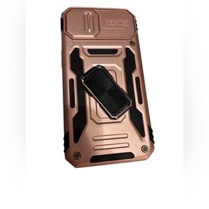 Rose Gold and Black I Phone 13 Phone Case